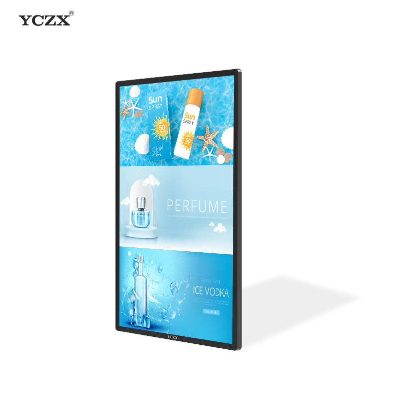 Pantalla táctil de reproductor de medios digitales LCD Android para interiores